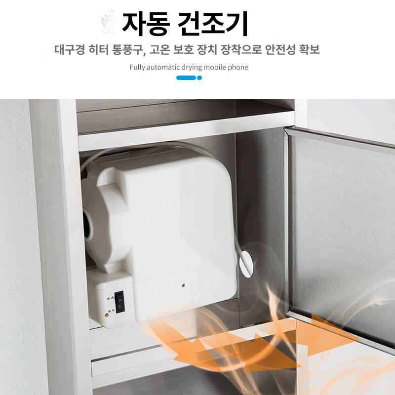 핸드타올 케이스 무타공 벽걸이 손타올 디스펜서 보관함 저형 2 - 쓰레기통 - 상세 이미지 5