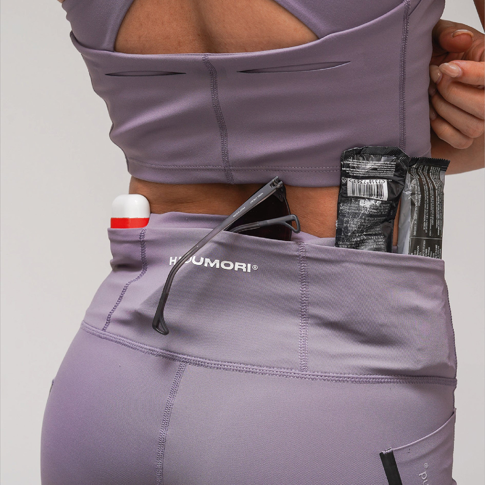 H.쿠모리 Womens Compression Tights Lilac - GRAPE 여성 러닝 숏 타이즈 이미지 7