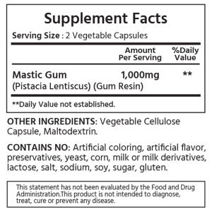 [미국배송] 마이라이프 내추럴스 매스틱검 1000mg Mastic Gum... 맛있게 먹은 솔직 후기 - 상품 이미지 2