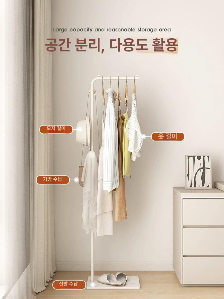등나무 서랍장위 설산 바지전용 단조립식 올인원 반조립 화이트 프레임+스노우화이트 베이스 - 상세 이미지 2