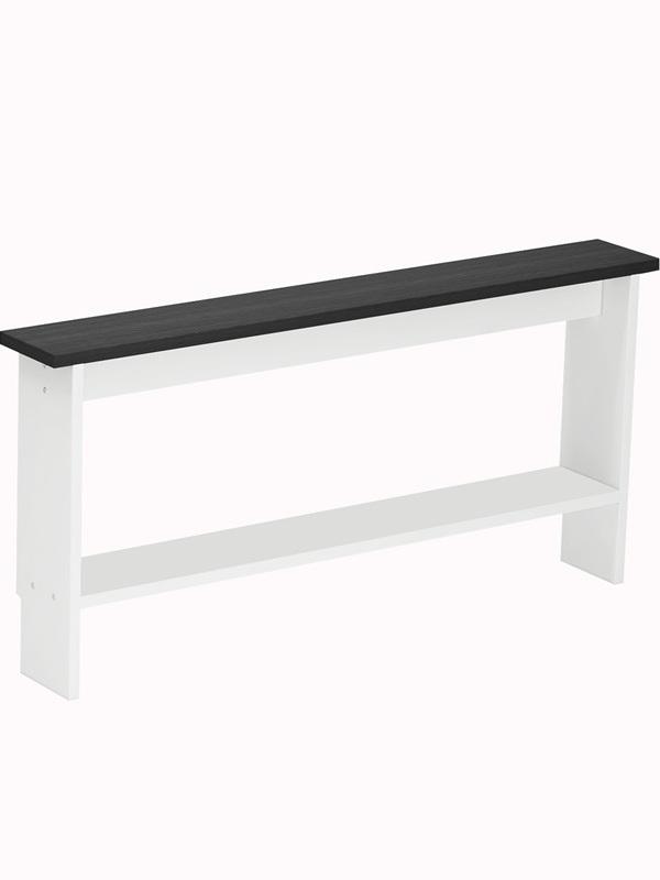 수납 협탁 조립식 선반 박스 모듈 틈새 정리대 거실 블랙100cm x 15cm - 상품 이미지