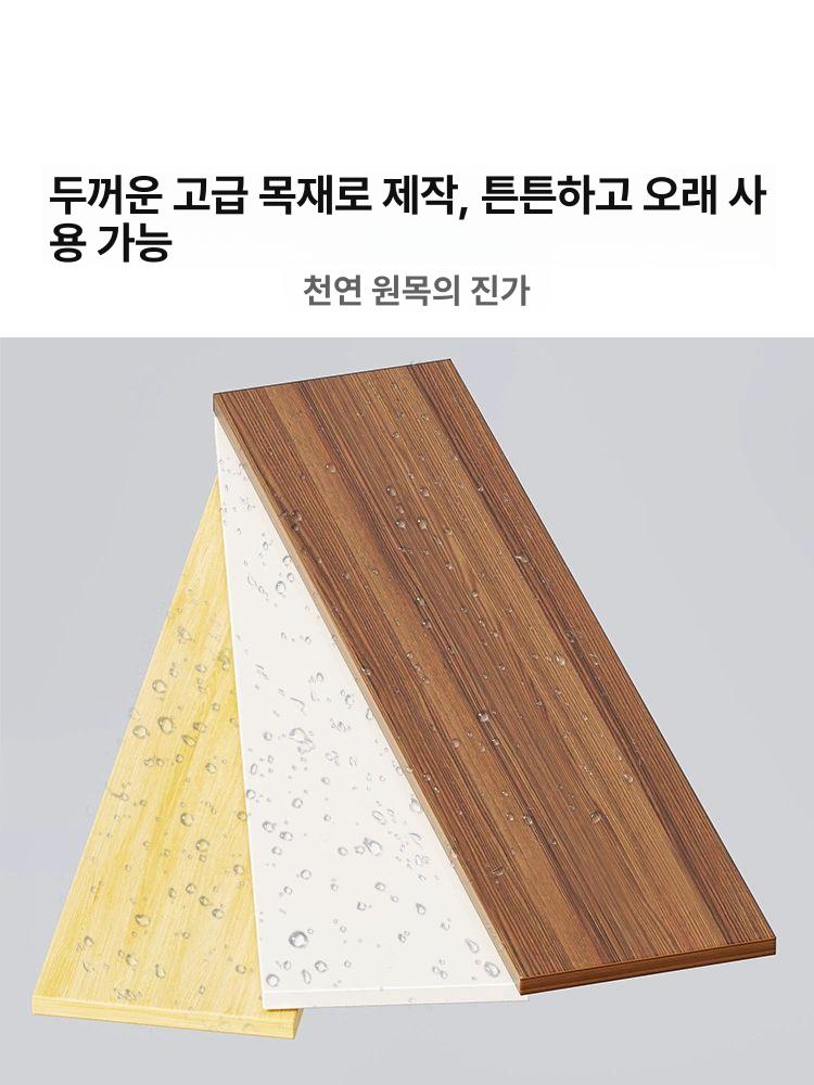 머그컵 수납장 전시용 진열대 엔틱 장식장 다기장 벽걸이 월넛 45 x 45 서랍 - 상세 이미지 5