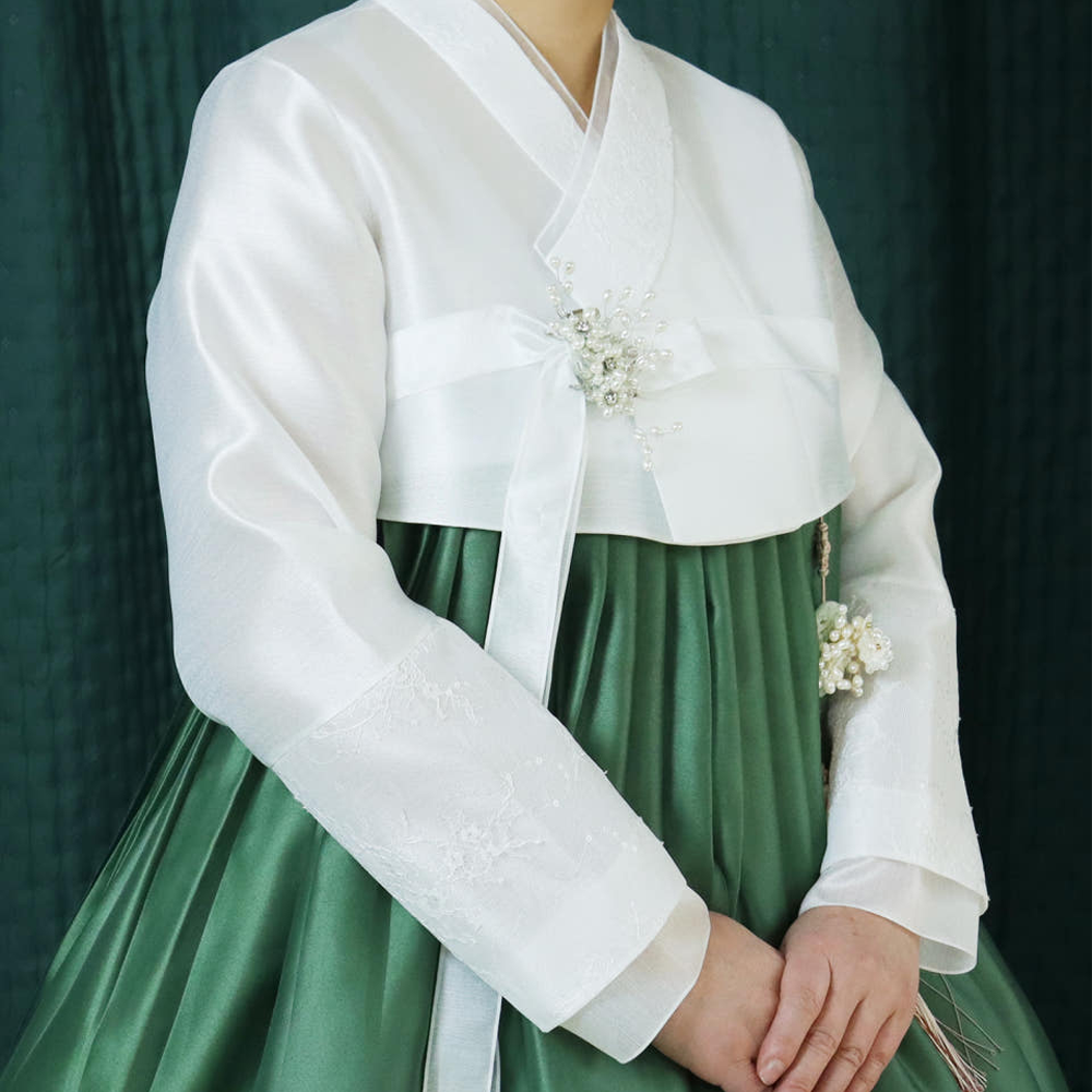 궁 한복대여 혼주 명품 고급 결혼식 혼주 취임식 피로연 하객한복 46번 - 상세 이미지 5