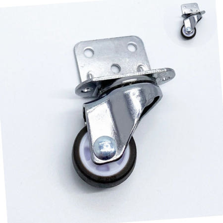 무소음 L형 가구 바퀴 회전 캐스터