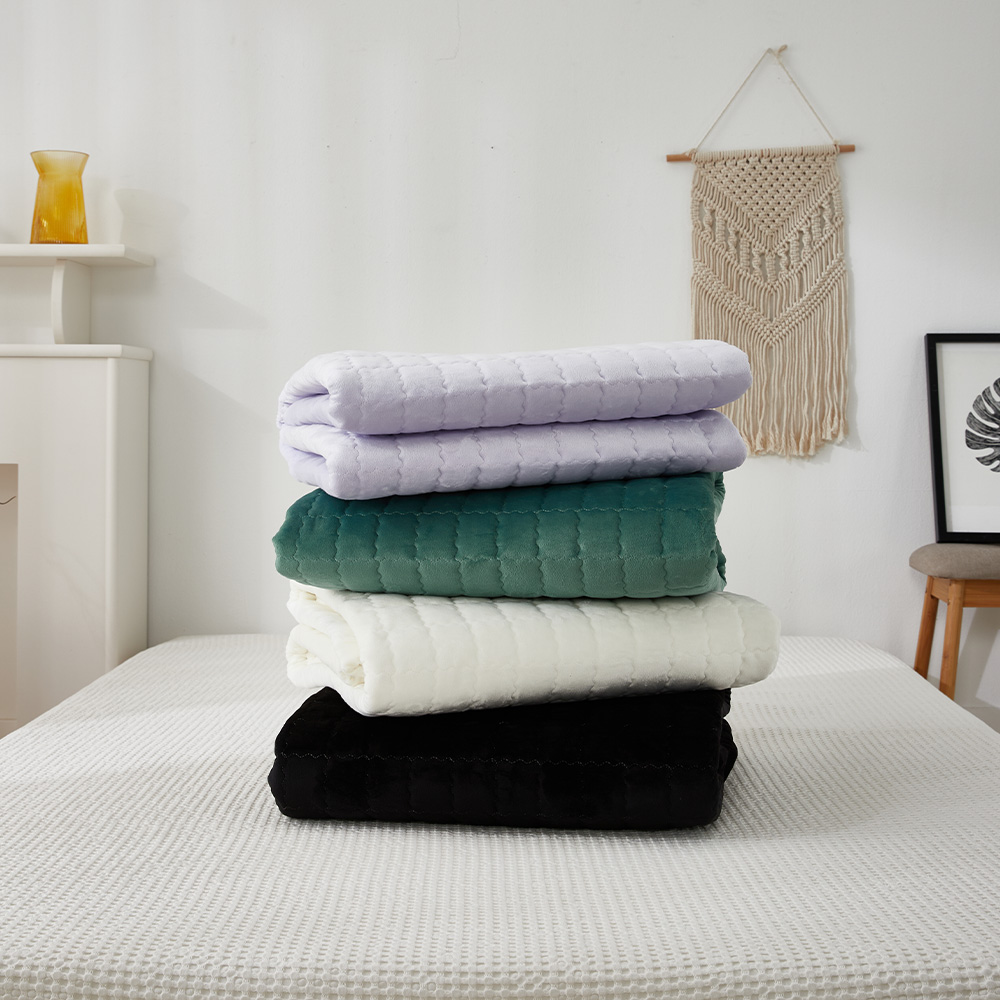 먼지적은 겨울 극세사 침대패드 8종 슈퍼싱글 퀸