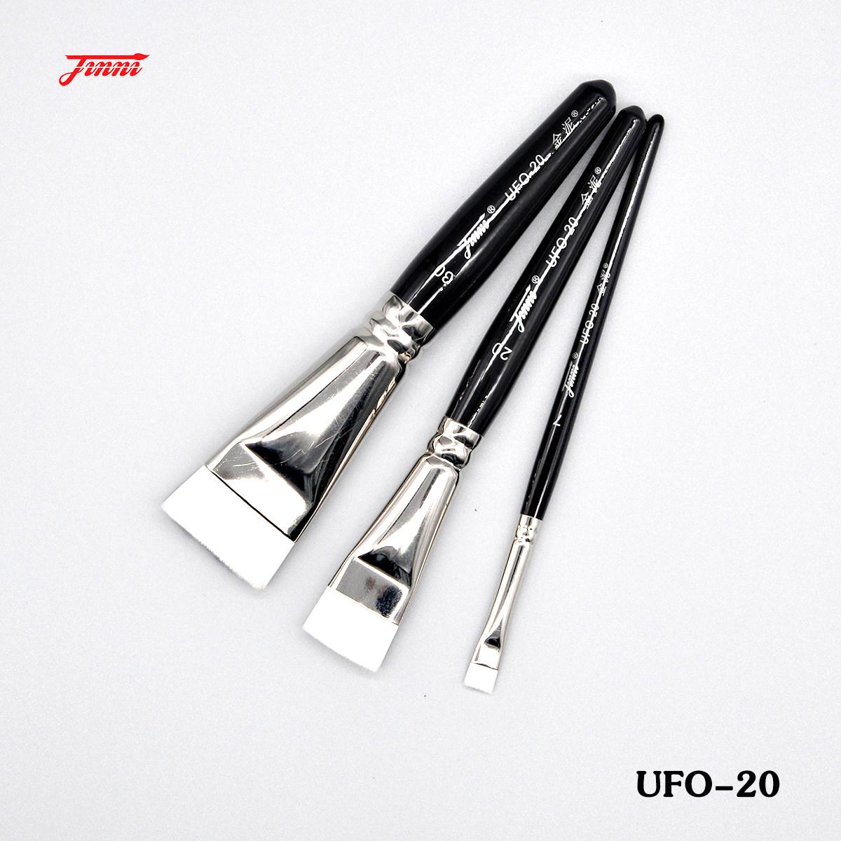 공예용 본드붓 염색용 도자기 도색 폼브러쉬 가죽공예 UFO50 실린더팁 1 2호 - 상세 이미지 4