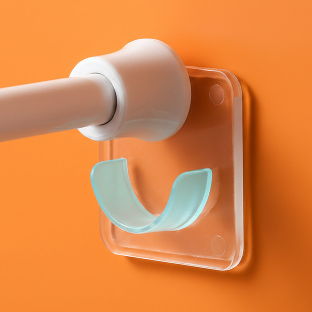 압축봉홀더 고정 u자 부착식 봉지지대 압축봉거치대 홀더 2p