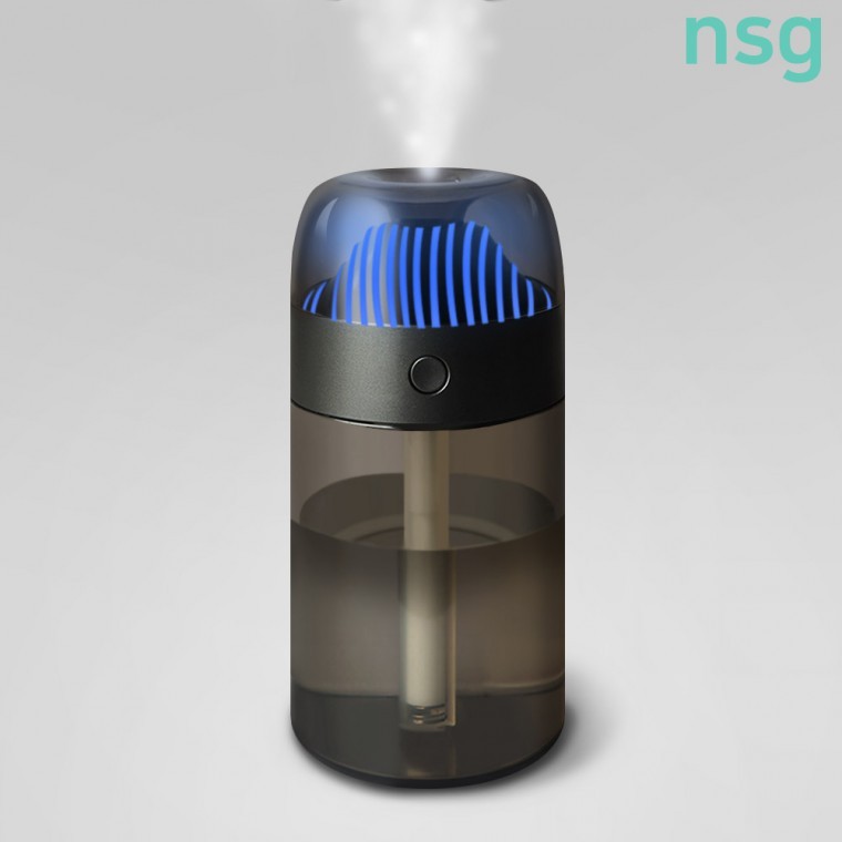 무선 기화식 미니 휴대용 탁상용 무드등 무소음 가습기 H332