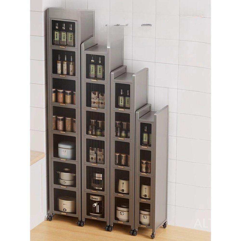 주방 틈새수납장 키큰 틈새장 냉장고 부엌 20cm 5단 35x42x157cm - 상세 이미지 3
