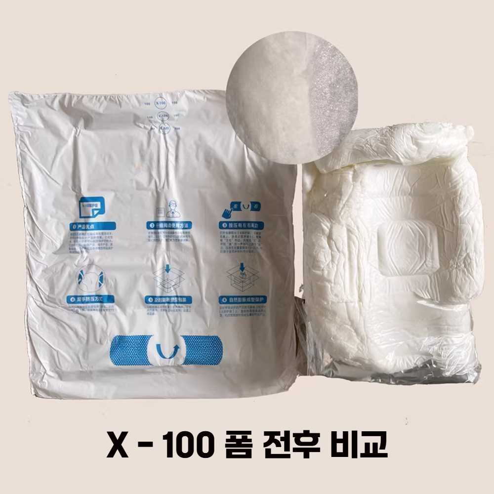 포장 완충재 택배 발포지 폴리우레탄 팽창 포장액 PU 28x27cm 144개 - 상세 이미지 4