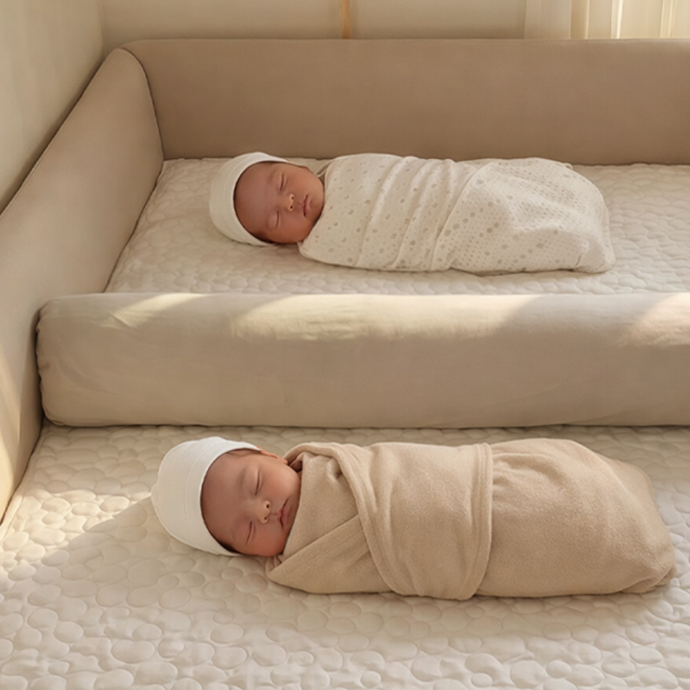 캥거루루 휴대용 아기침대 범퍼가드 에어튜브형 M