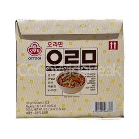 오뚜기 오라면 120g x 32개 진한국물 쫄깃면발 K라면