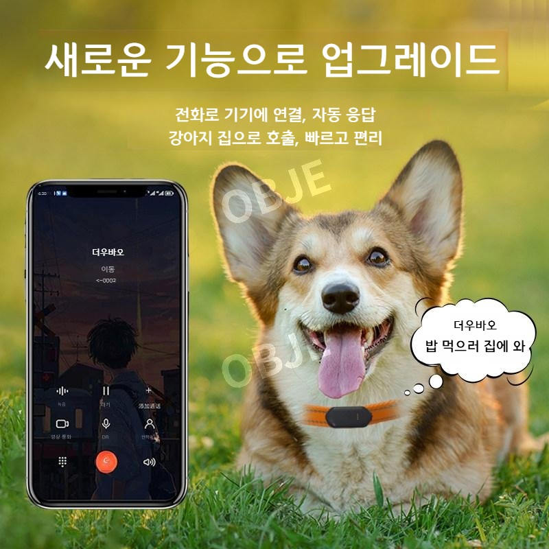앤루나 위치추적 반려동물 목걸이 GPS 원격호출 강아지 고양이 분실방지 목걸이 - 상세 이미지 4