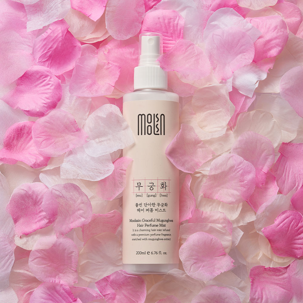 물씬 단아한 무궁화 헤어 퍼퓸 미스트 손상모 단백질 열보호 투페이스 롬브로단로 200ml - 상세 이미지 3