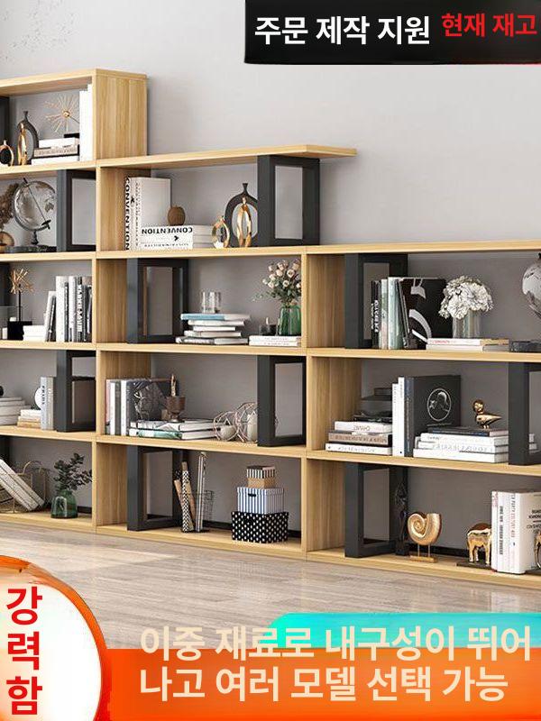 진열장 선반형 전시대 책장 진열대 사무실 감사패 수납형 화이트 화이트 프레임 3단 길이60깊이24높이72cm - 상세 이미지 4