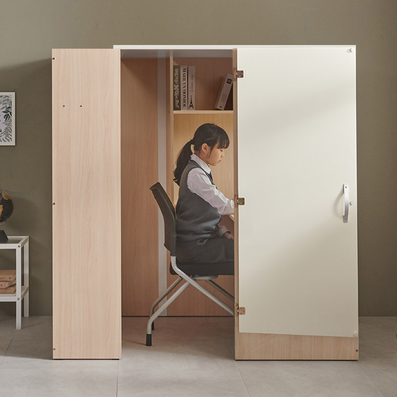 e스마트 무아르 프리미엄 1인 가정용 독서실책상 H1600