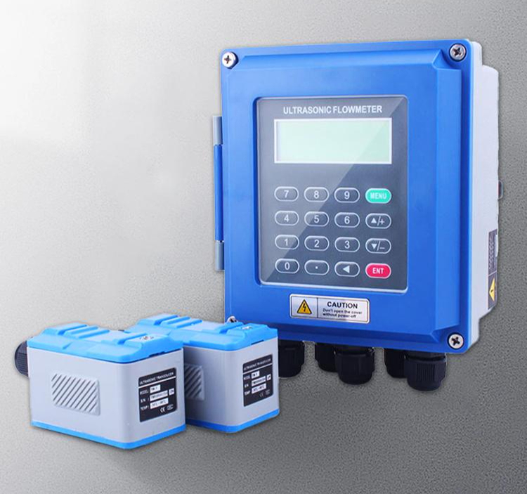 액체 유량계 변환기 RS485 통신 Modbus 디지털 벽걸이형 대형 DN300 6000 - 상품 이미지