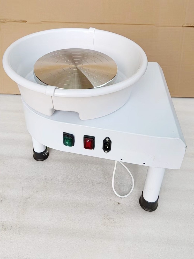 도자기 물레 전동 소형 돌림판 자동 만들기 손물레 도예 도구 회전판 손잡이 50x33x35 - 상세 이미지 4