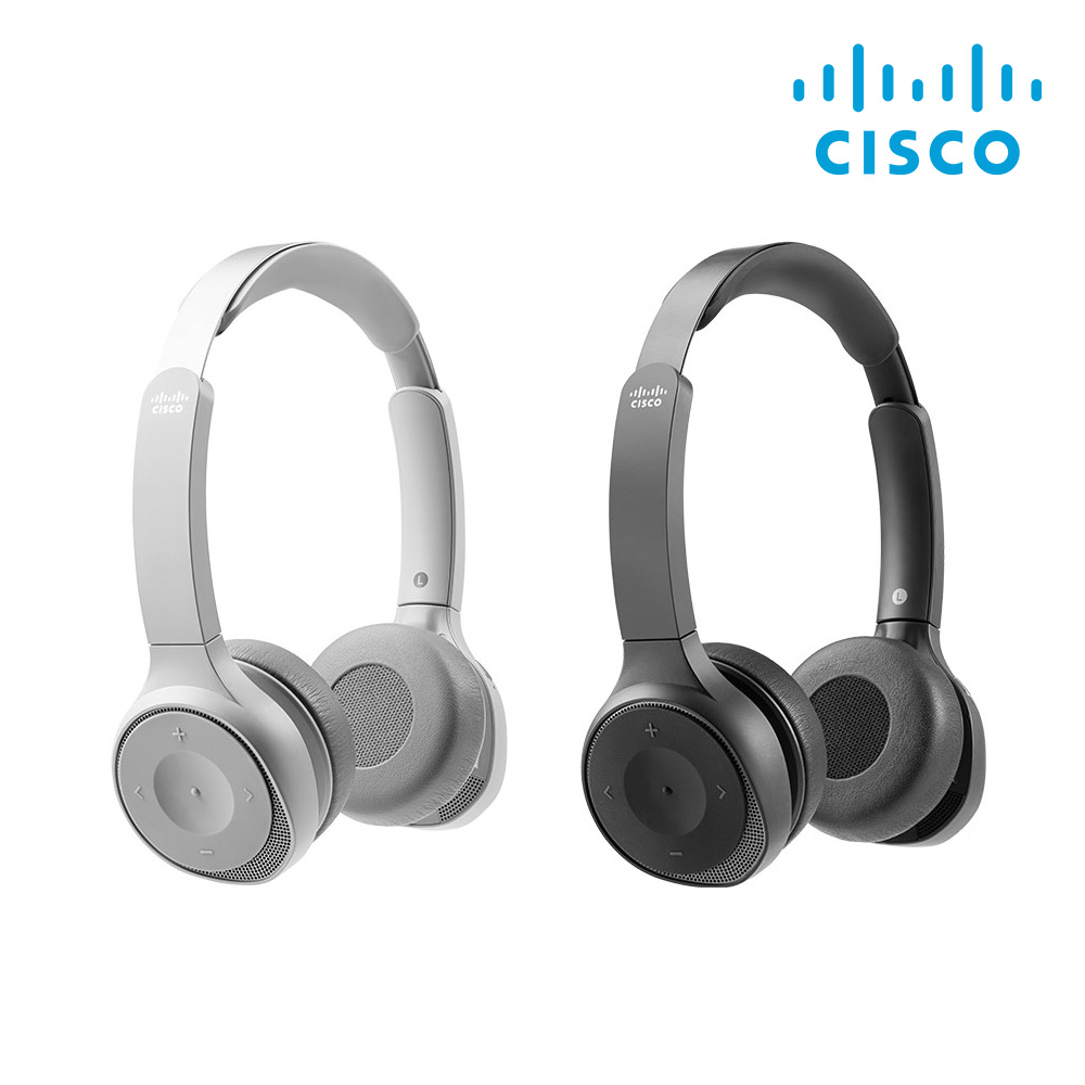 시스코 CISCO 730 무선 블루투스 헤드셋 마이크 노이즈캔슬링 플래티넘 - 상품 이미지