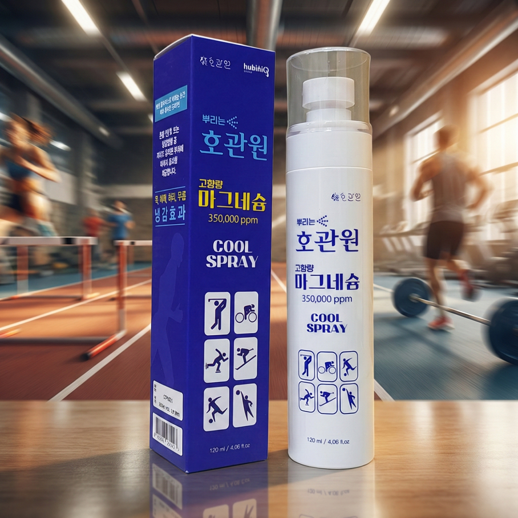 저자극 고함량 호관원 뿌리는 마그네슘 스프레이 380 120ml 쿨 - 상품 이미지