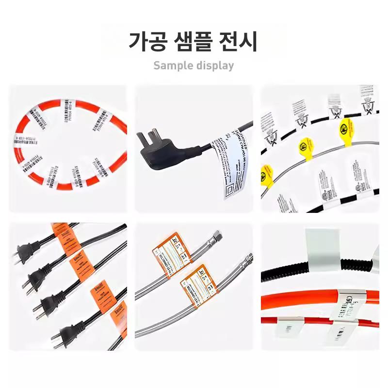 라벨 부착기 스티커 봉인기 반자동 코너 포장 밀봉 상자 자동 인쇄 라벨링 기계 인쇄포함 - 상세 이미지 5