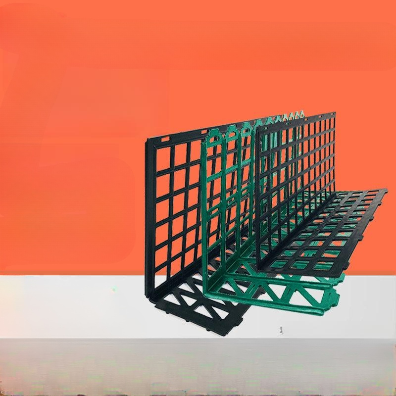 청과물 분리대 마트용 채소 진열 야채 슈퍼마켓 칸막이 신형 3세대 레이스 스타일 그린 10개입 B - 상품 이미지