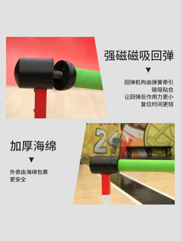 육상 허들 학교 체육관 달리기 체육대회 트랙 연습 자석부착 (높이 55-80cm) - 상세 이미지 3