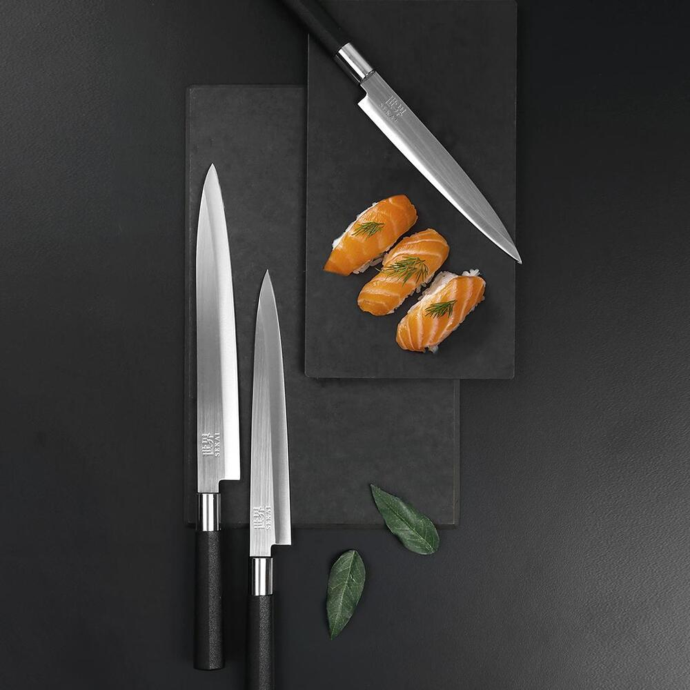 야나기바 사시미칼 일식 회칼 초밥 활어 생선 참치 연어 광어 손질 외날 나이프 - 상세 이미지 3