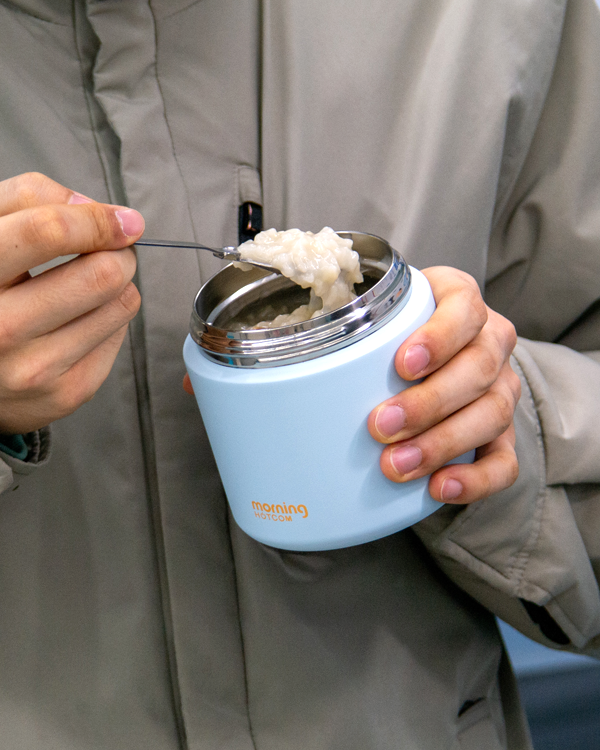 핫콤 모닝죽통 JBL-500 (3647) 접이식 포크스푼 포함 - 상세 이미지 2