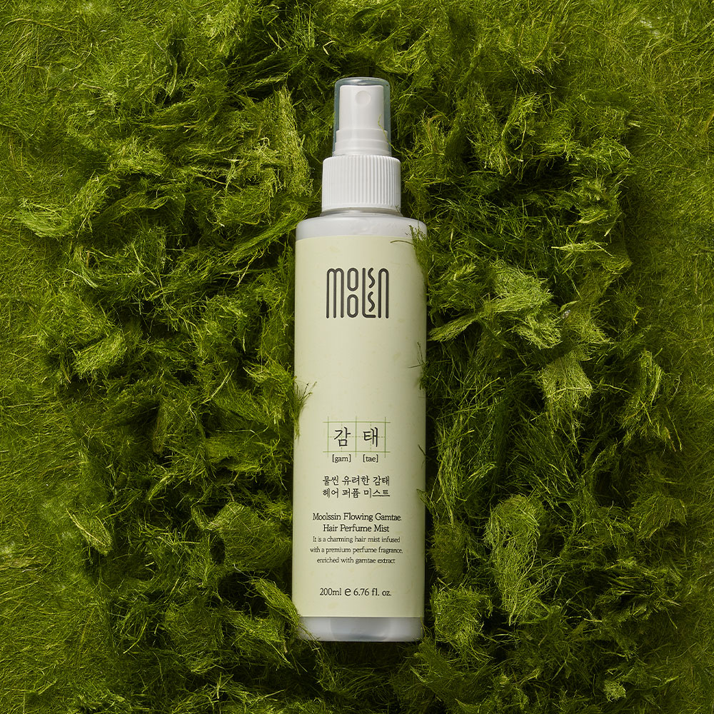 물씬 유려한 감태 헤어 퍼퓸 미스트 손상모 단백질 열보호 투페이스 트윌리 200ml - 상세 이미지 3
