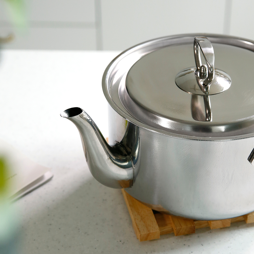 IH인덕션 주전자 냄비 2.8L 라면 짜파게티 비빔면 오뎅 어묵 육수 304스텐 팟 이미지 7