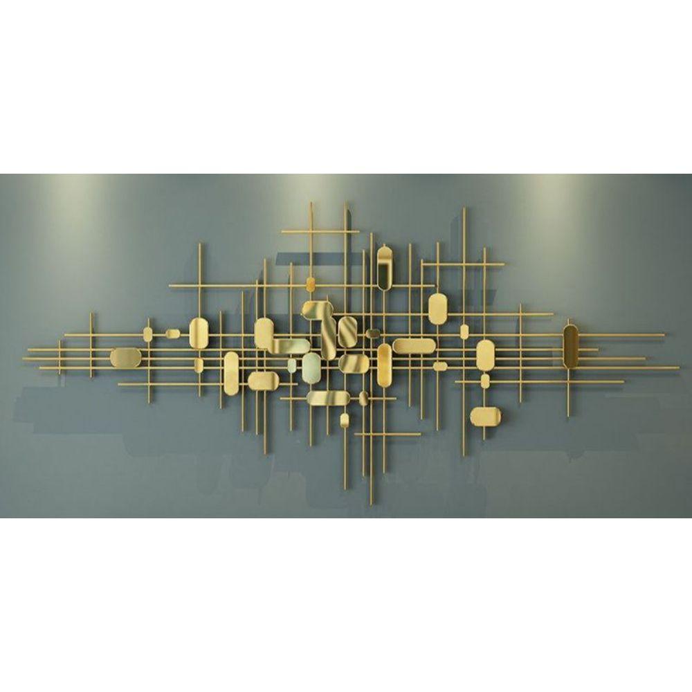 거실 벽장식 철제 북유럽 벽걸이 인테리어 럭셔리 벽걸이 150x70cm - 상품 이미지
