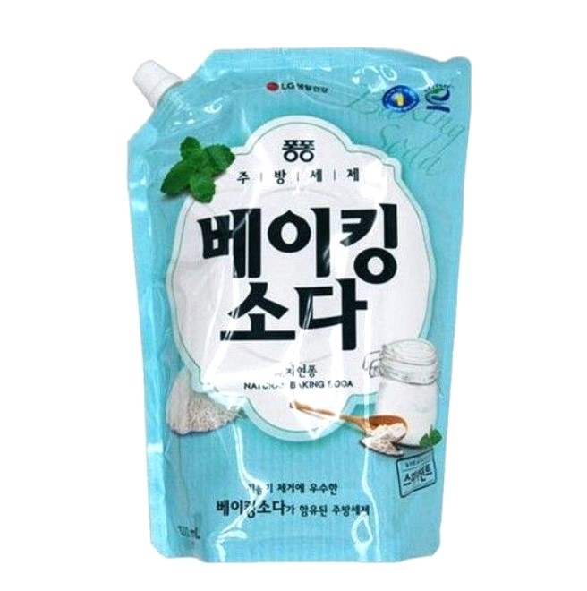 LG 퐁퐁 주방세제 1.2L 설거지 주방기름때제거 아침보리 - 상세 이미지 3