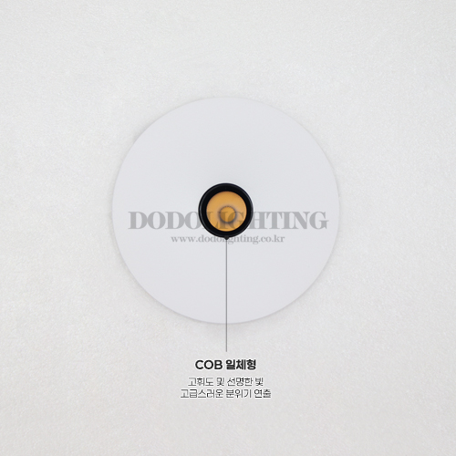 더쎈 딘브라 COB 집중형 핀홀 원형매립등 8W 타공 55mm (2인치) - 상세 이미지 5
