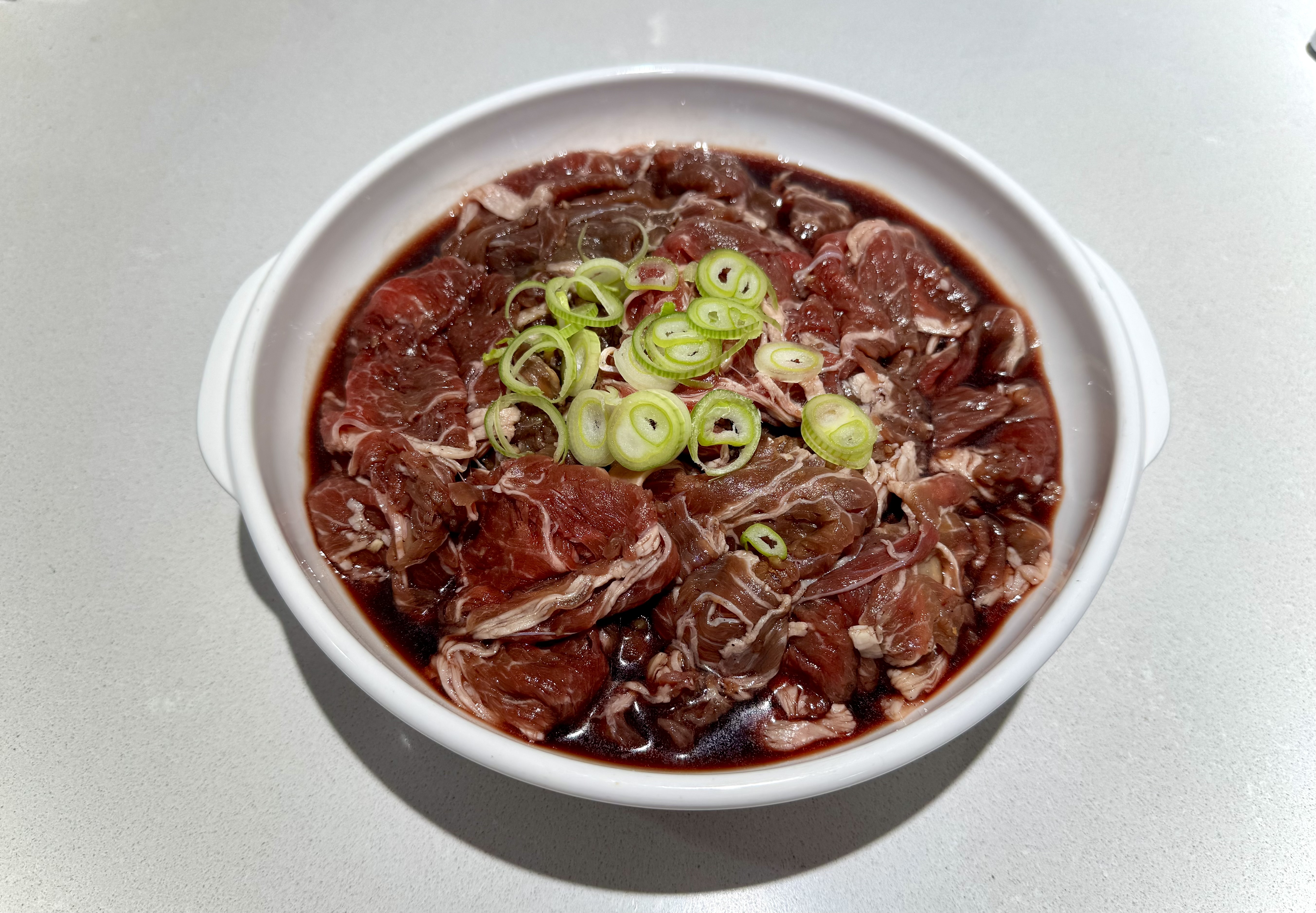 국내산 양념 소불고기 500g 수제 등심 소불고기 전골 캠핑음식 밀키트 이미지 7