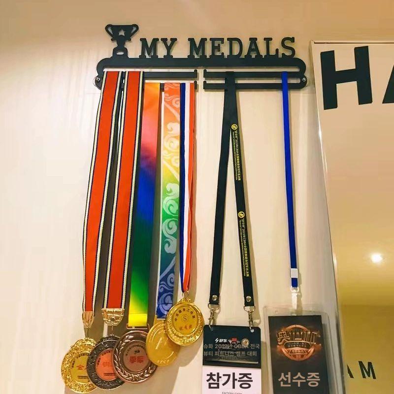 스포츠 메달 보관대 태권도 걸이 절대 포기하지 않음 - 상세 이미지 3