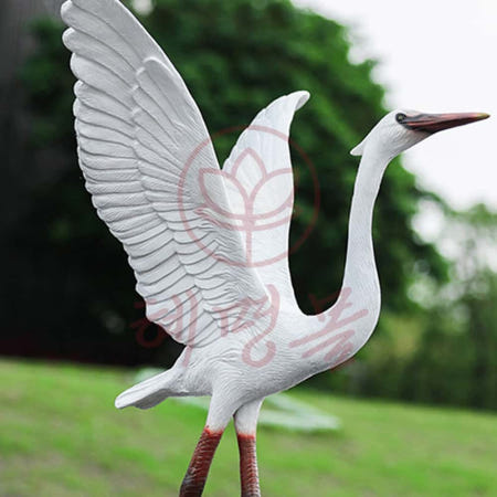 혜명몰 백로 모형 G 장식 조각상 소품 아트피플백로 동물모형