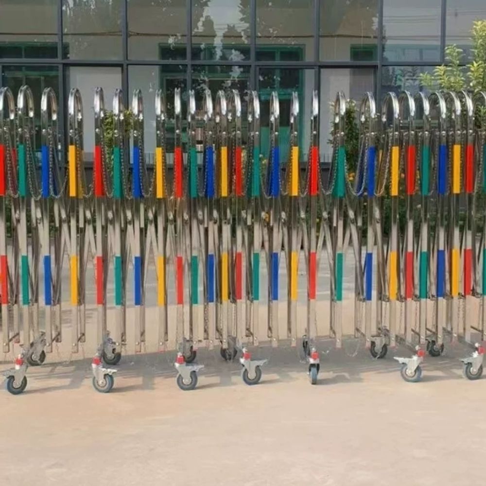 접이식 바리게이트 자바라 m 휀스 이동식 5m 바리케 D. 높이 1.1미터 x 길이 4미터 - 상세 이미지 4