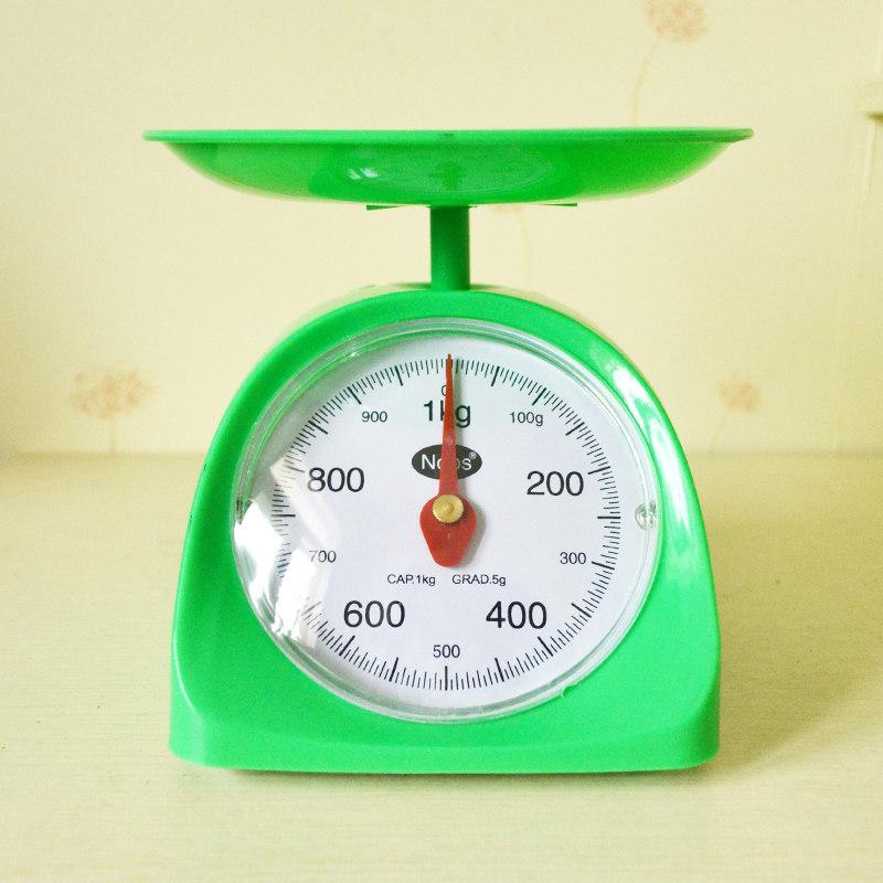 쿠킹 저울 계량기 스켈톤 요리 주방 쿠킹저울 오렌지 1kg 원형 - 상세 이미지 2