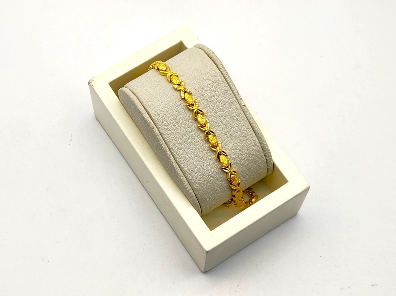 24K 순금 11.25g(3) 유니언 팔찌(18K 연결고리 장식)