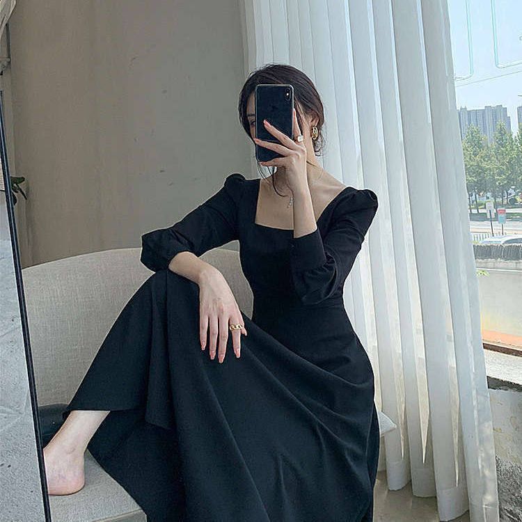 친구 결혼식 복장 원피스 11월하객룩 오피스룩 - 상세 이미지 2