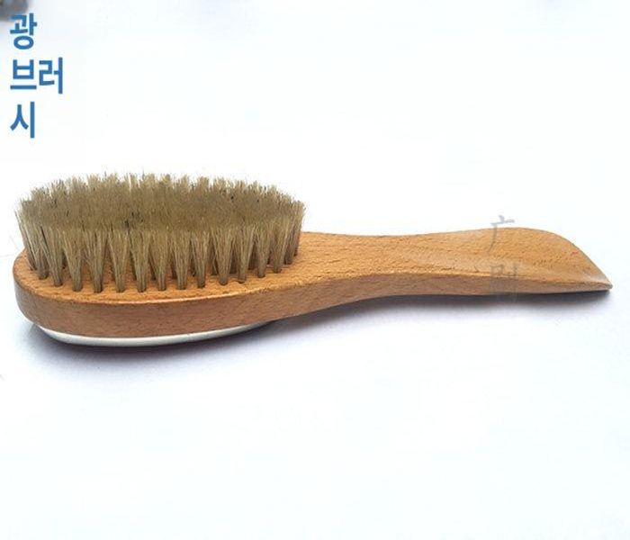 의류 브러시 백마모 지푸라기 제거 울코트 전용 먼지 t120 너도밤나무 짧은 손잡이 화이트 - 상세 이미지 4