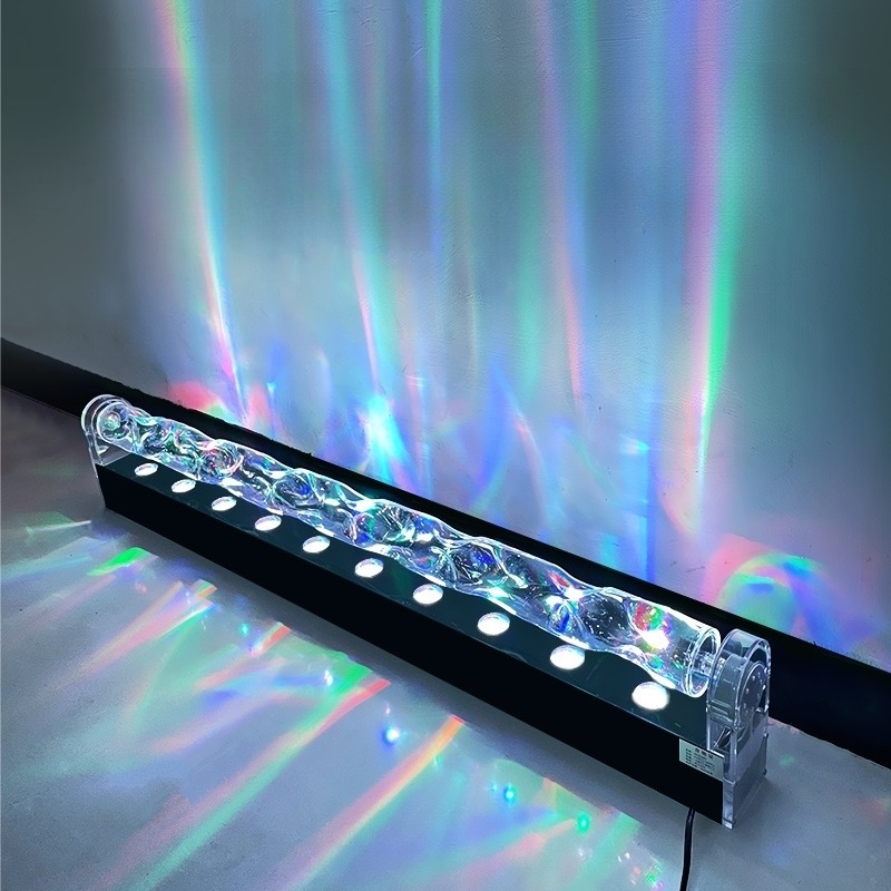 물결 조명 인테리어 LED 바닥등 3D 오로라 물멍 16색 RGB 벽면 삼색 발광 83cm - 상세 이미지 2