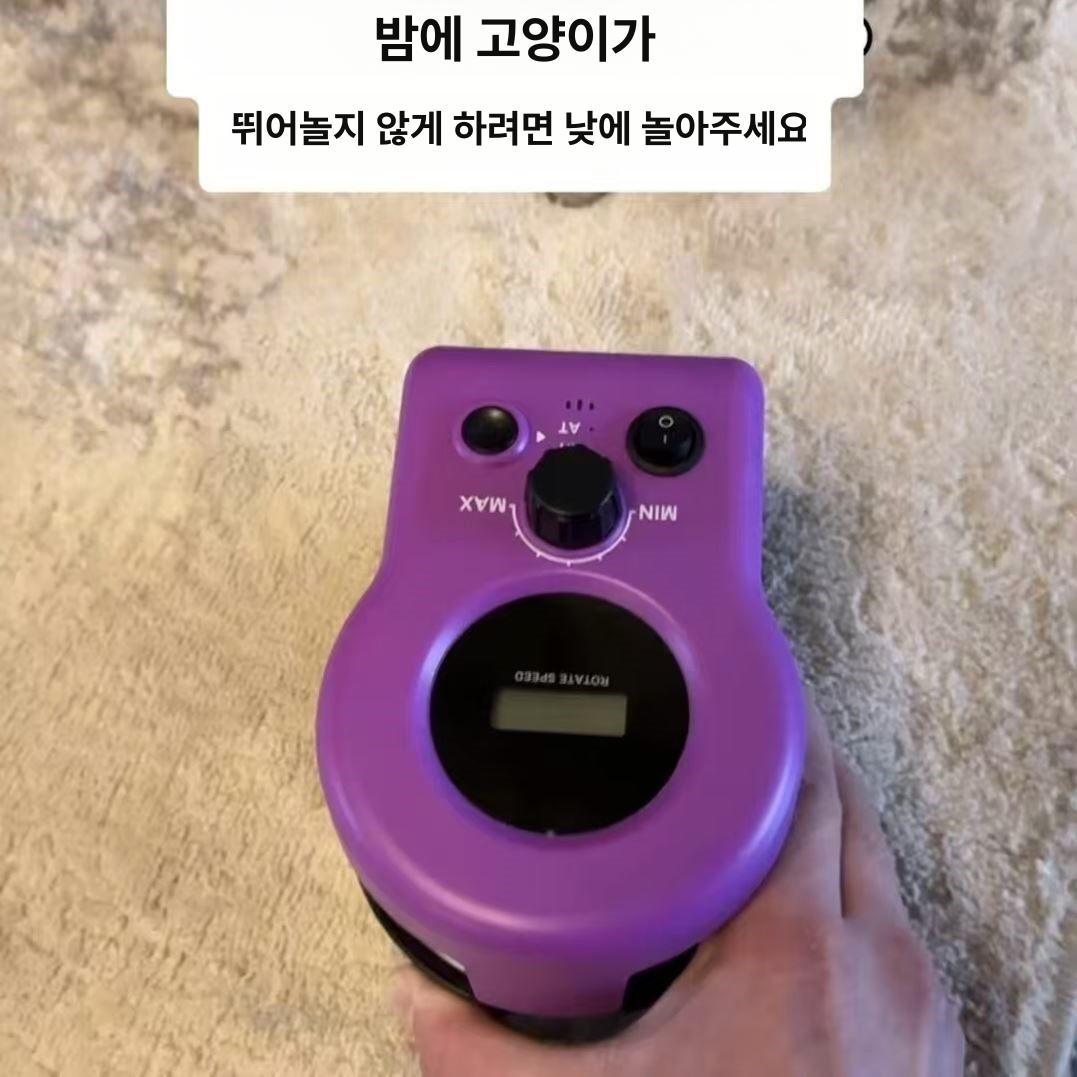 고양이 셀프 놀이 감지 회피 장난감 움직이는 깃털 새끼 로열블루 캣 티저 - 상세 이미지 3