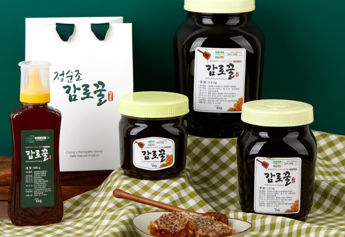 정순조감로꿀 국산 프리미엄 천연 벌꿀 감로꿀 선물로 좋은 500g, 1개 - 상세 이미지 3