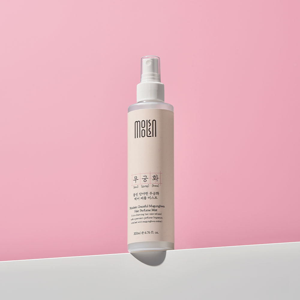 물씬 단아한 무궁화 헤어 퍼퓸 미스트 손상모 단백질 열보호 투페이스 롬브로단로 200ml - 상품 이미지