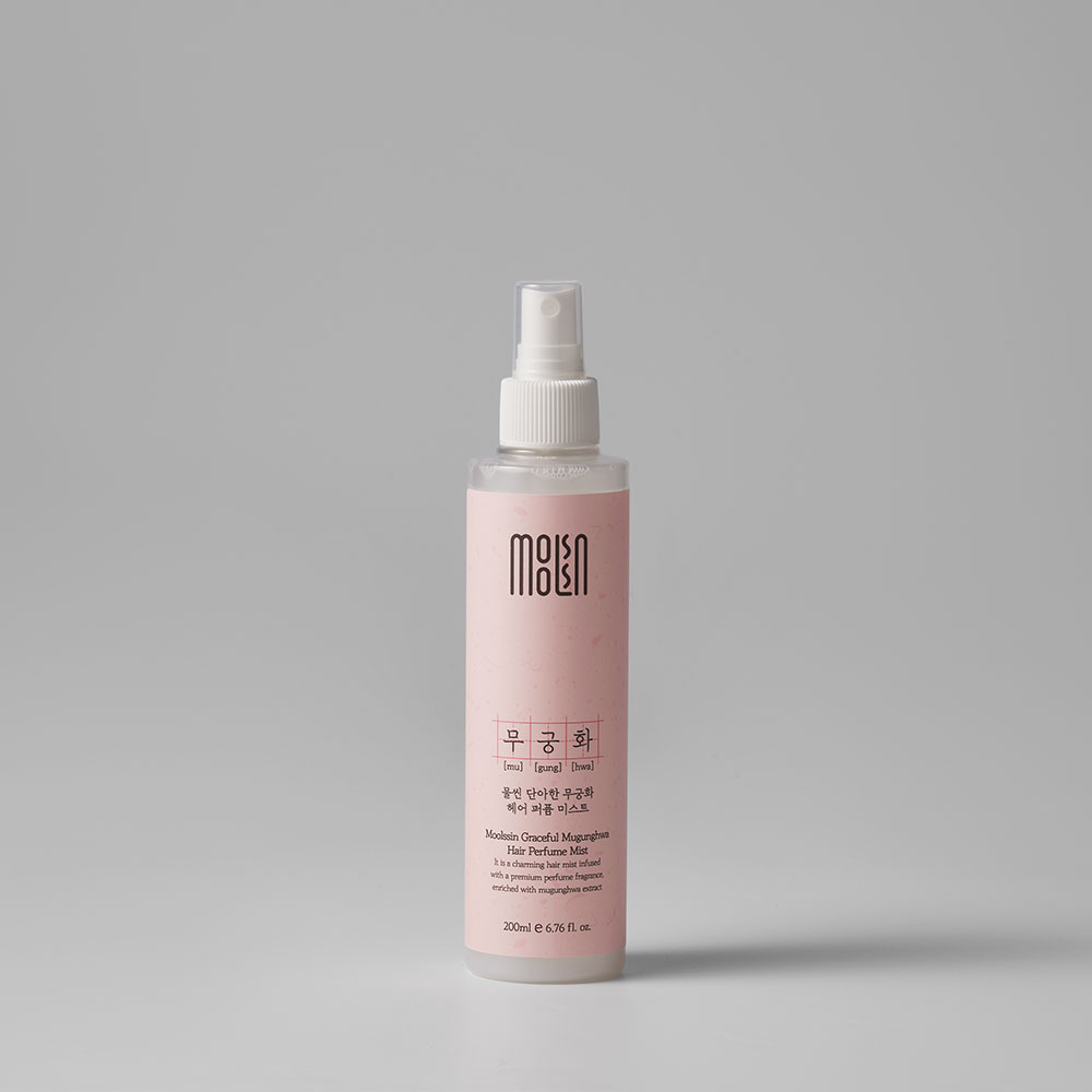 물씬 단아한 무궁화 헤어 퍼퓸 미스트 손상모 단백질 열보호 투페이스 롬브로단로 200ml - 상세 이미지 2