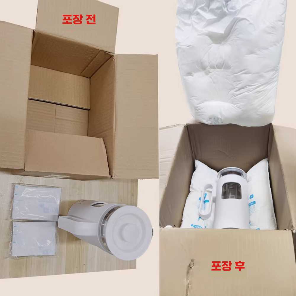 포장 완충재 택배 발포지 폴리우레탄 팽창 포장액 PU 28x27cm 144개 - 상세 이미지 3