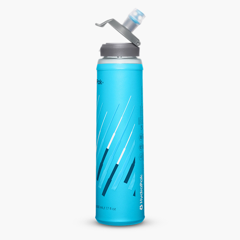 하이드라팩 울트라 플라스크 500ml 스피드 등산 러닝 경량 접이식 물병 - 상세 이미지 2