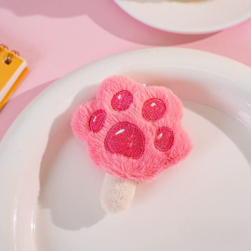 고양이 발바닥 꾹꾹이 집게핀 머리핀 헤어집게핀 헤어클립 머리집게 털집게핀 팝시클 아이스크림 이미지 8